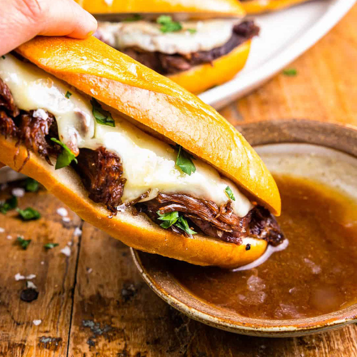 Birria French Dip Sandwiches