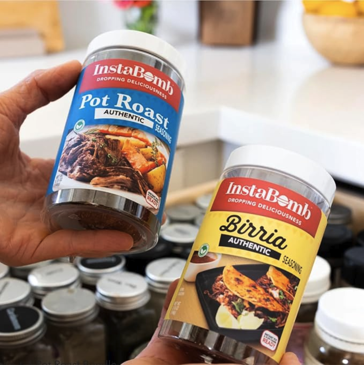 InstaBomb Pot Roast and Birria meal bombs