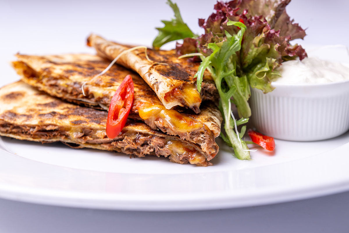 Pot Roast Quesadillas
