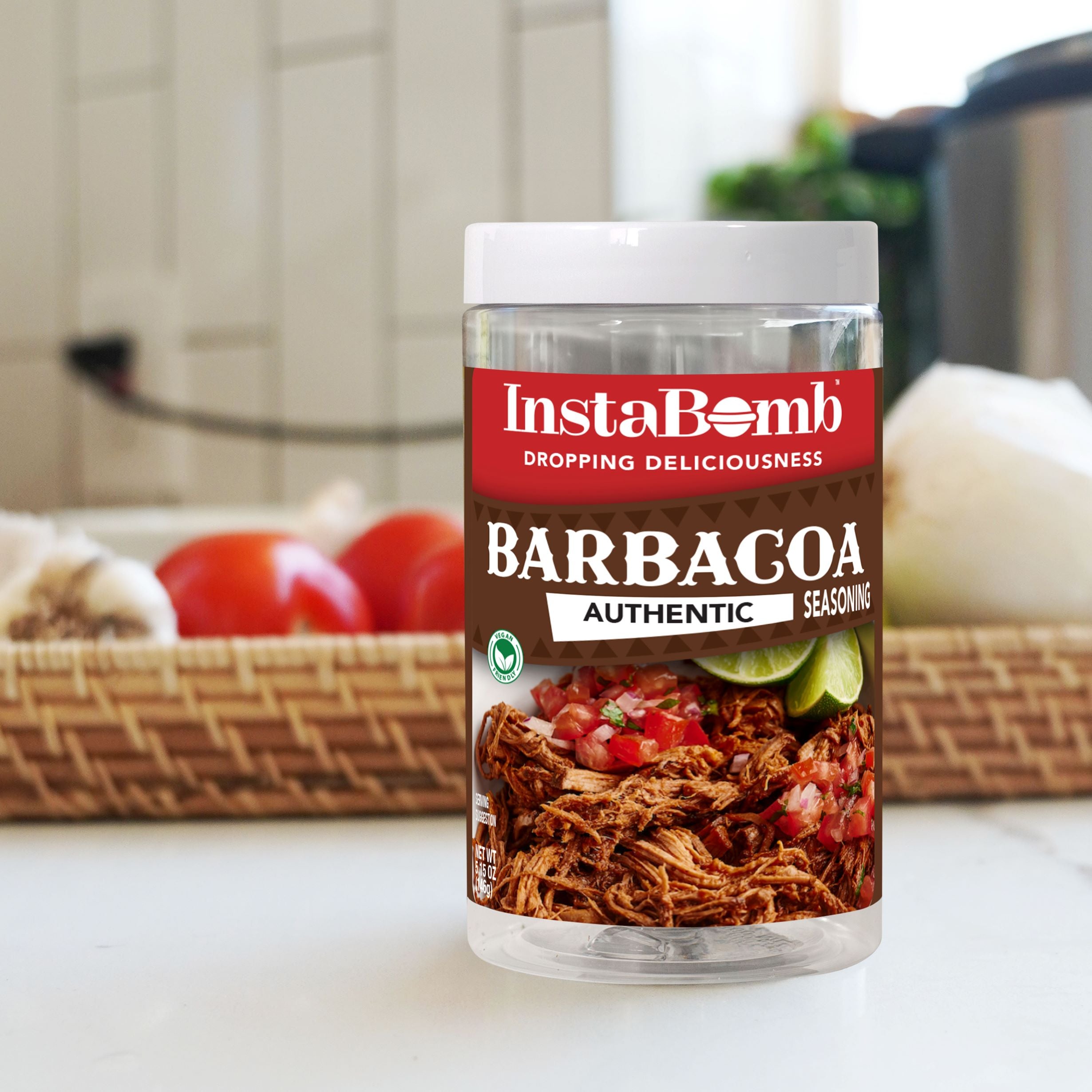 Barbacoa: 2 Bombs Per Jar, Feeds 18 People
