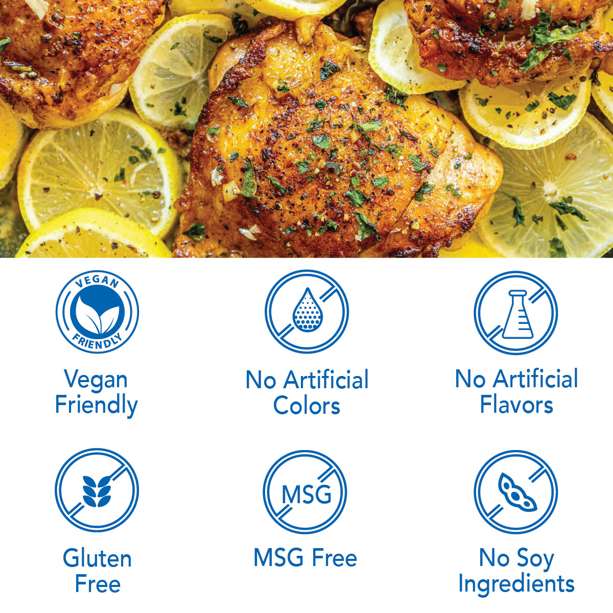 Lemon Garlic: 2 Bombs Per Jar, Feeds 16 People