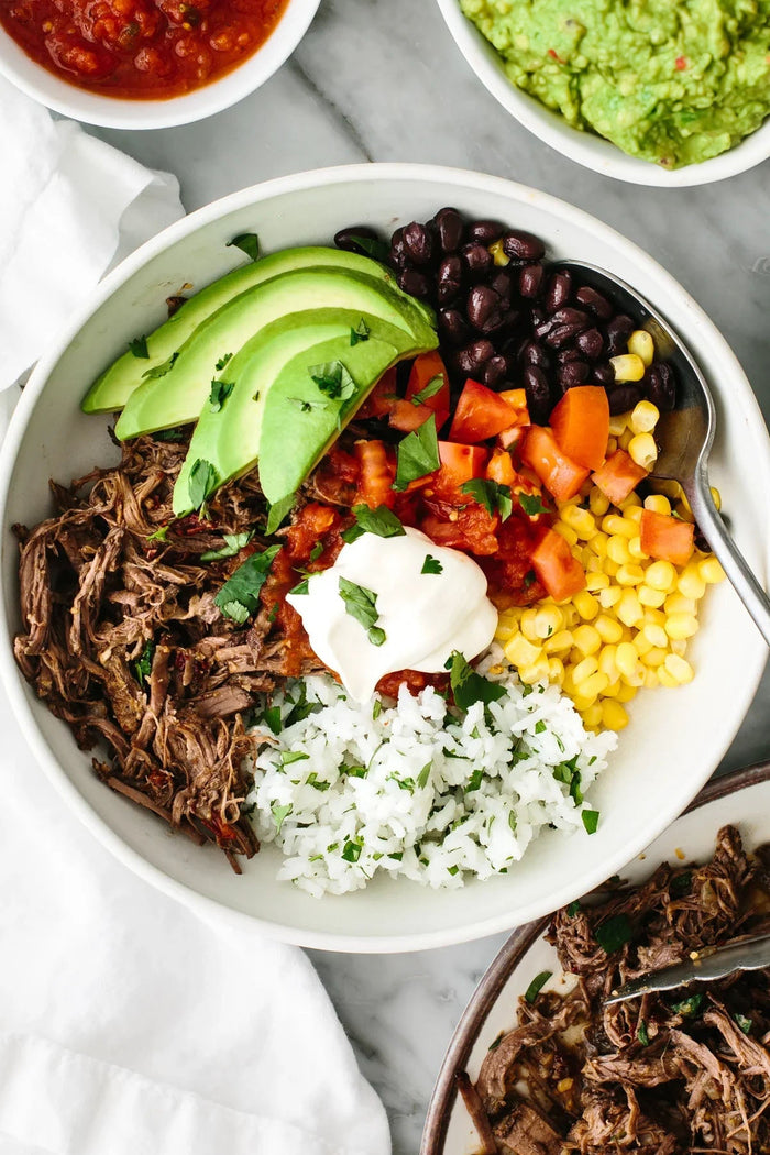 Birria or Barbacoa Bowl