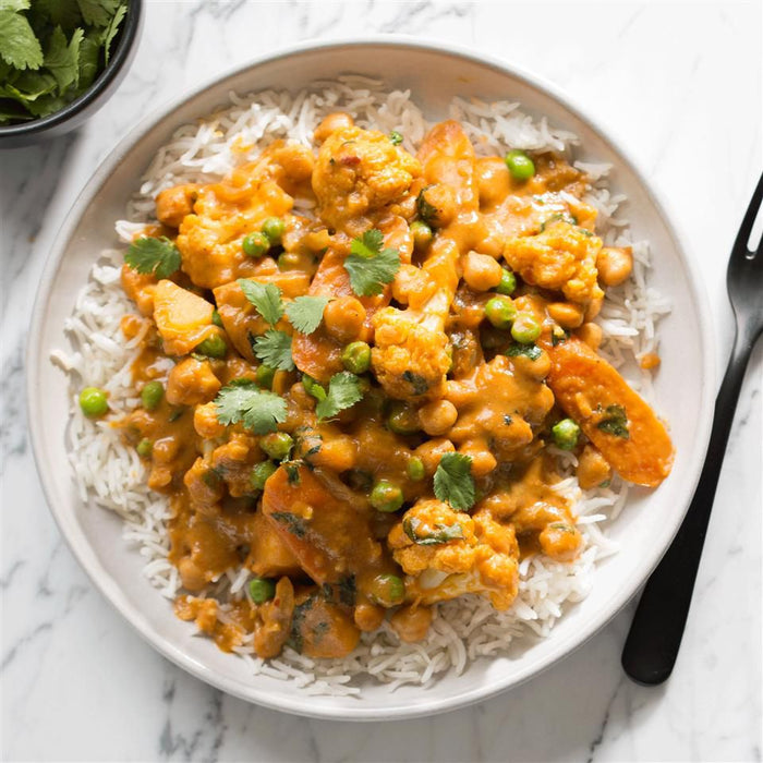 Creamy Paneer and Chickpea Curry