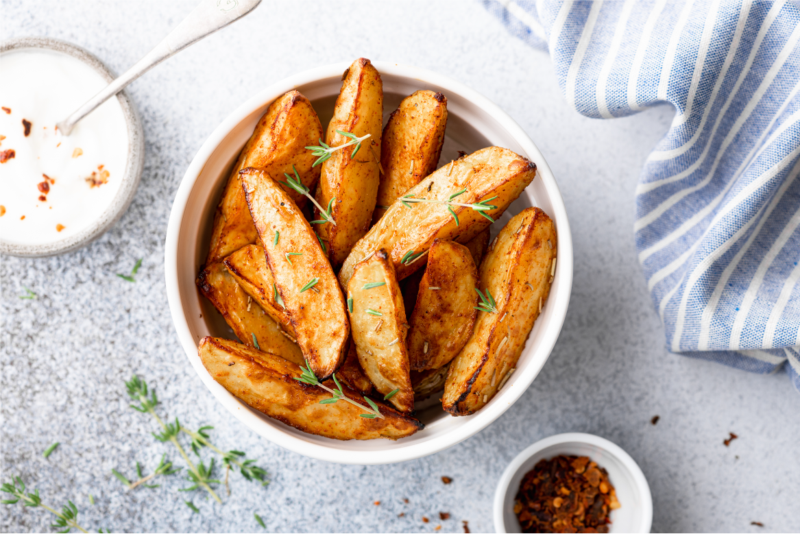 Crispy Potato Wedges