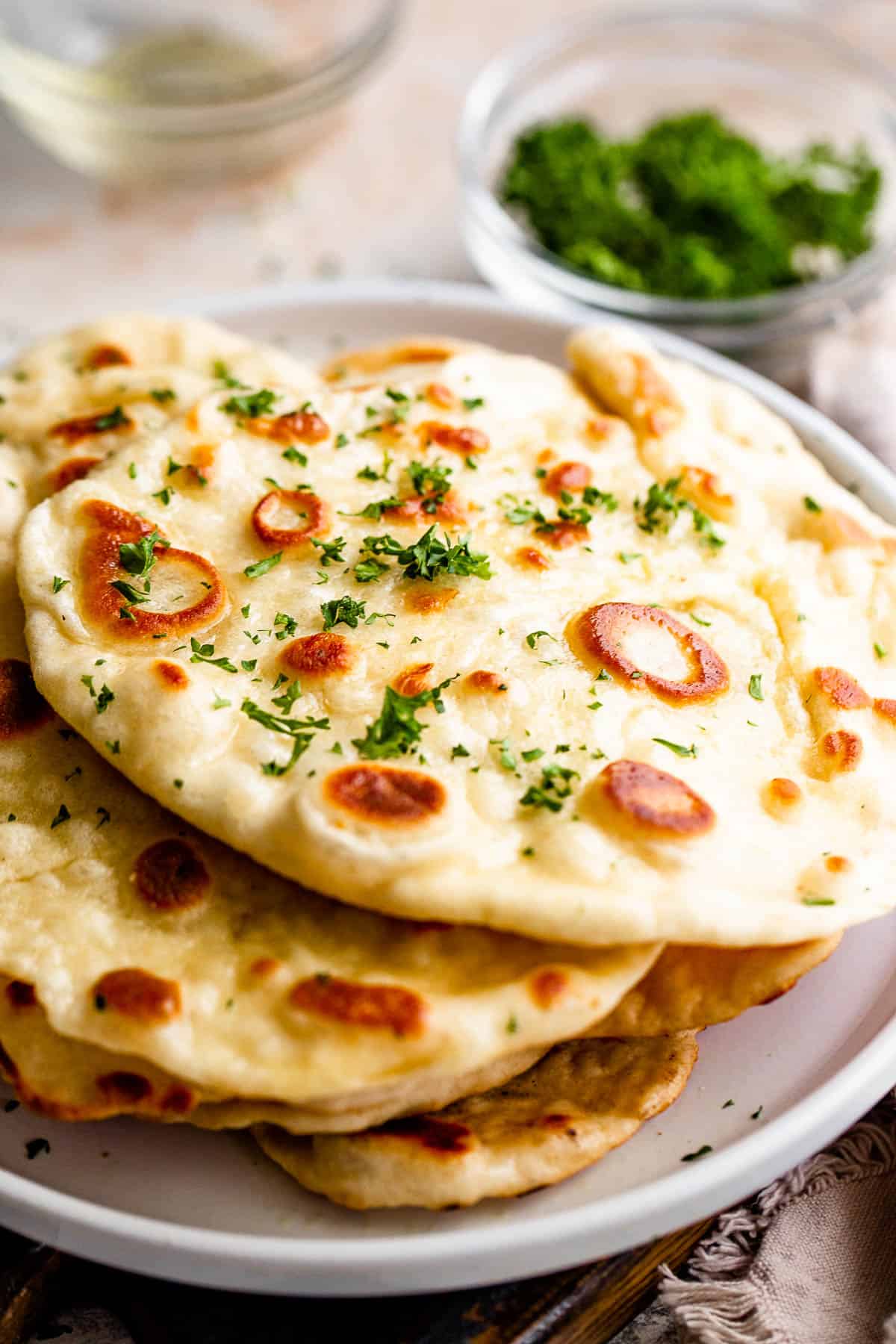 Authentic Homemade Naan