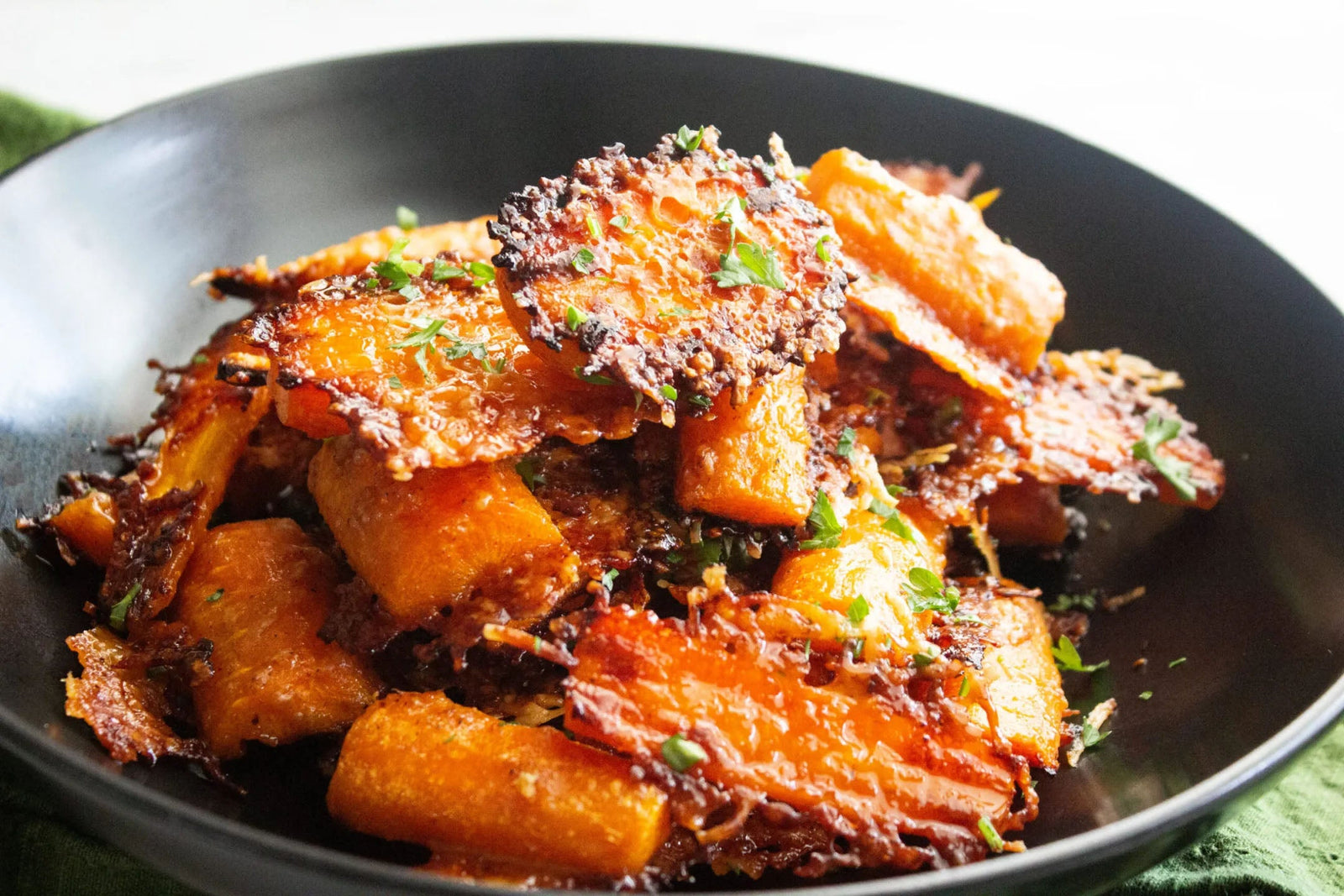 Crispy Parmesan Carrots